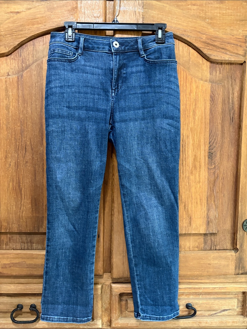 J. Jill Straight-Leg Women’s Jeans in Dark Blue Wash